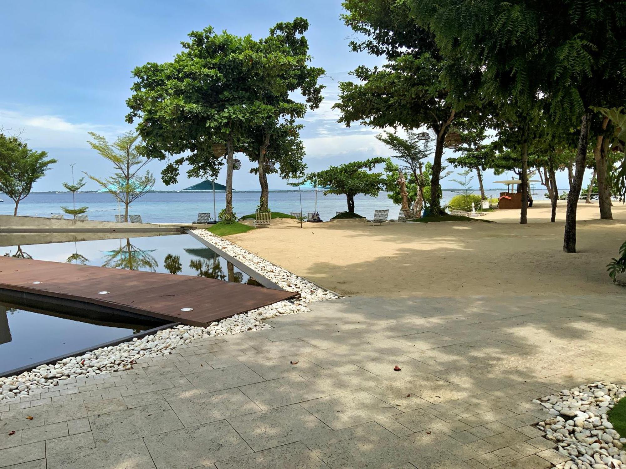 Dominiks Quite And Elegant Studio Ocean View Pool At Tambuli Resort High Floor Lapu-Lapu City Buitenkant foto