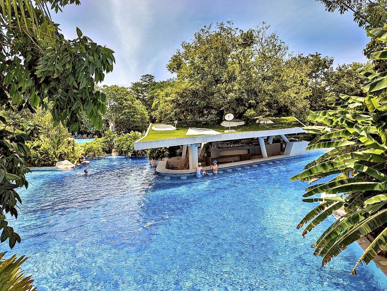 Dominiks Quite And Elegant Studio Ocean View Pool At Tambuli Resort High Floor Lapu-Lapu City Buitenkant foto