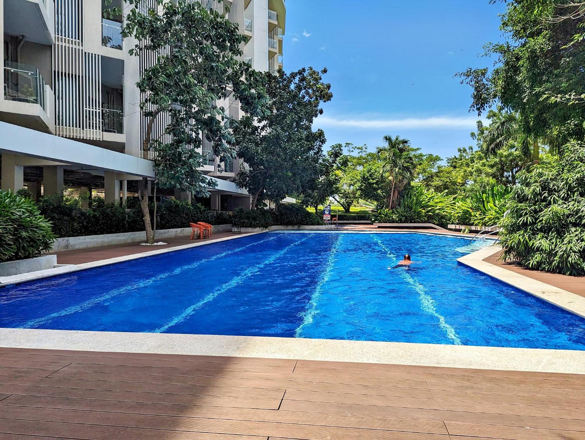 Dominiks Quite And Elegant Studio Ocean View Pool At Tambuli Resort High Floor Lapu-Lapu City Buitenkant foto